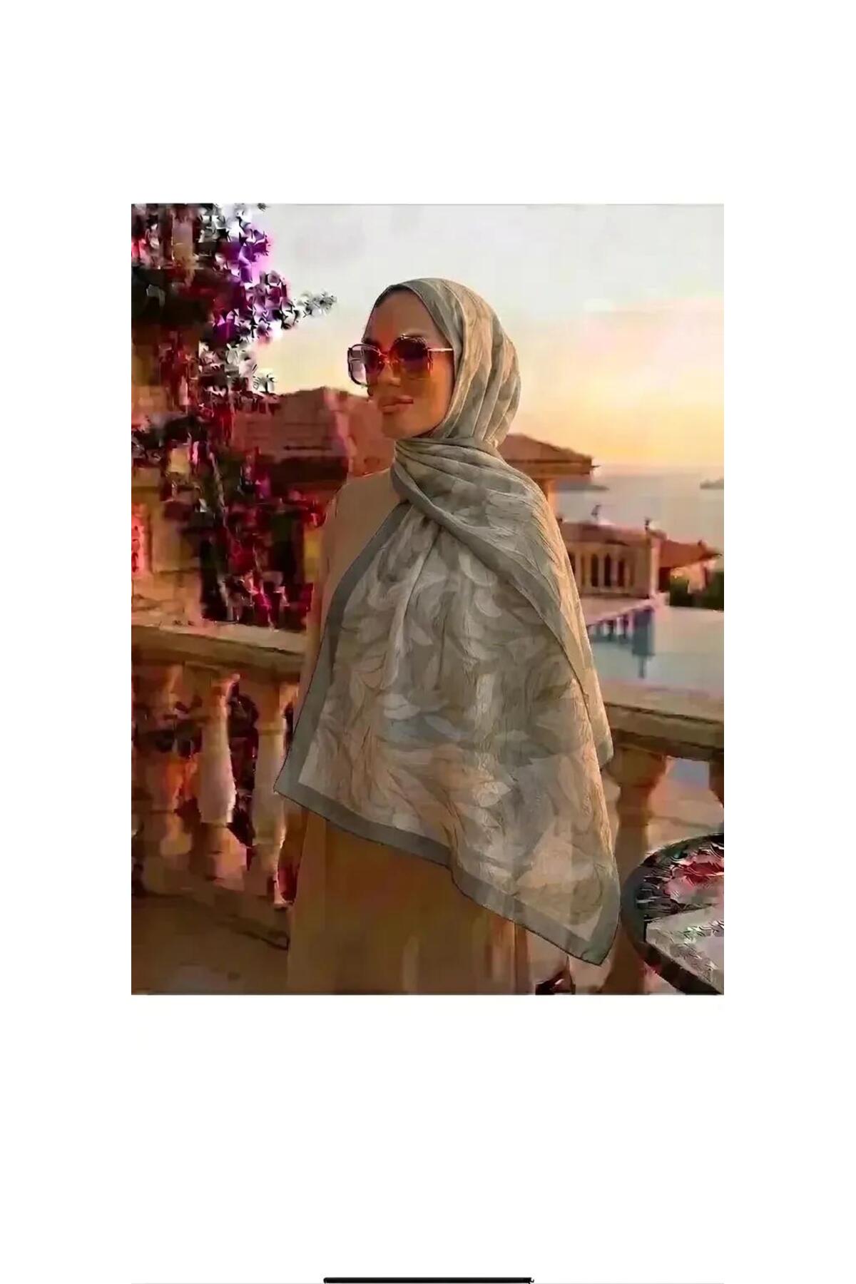Vera Çocuk Temalı Kıraş Şal 70x180 - Yeşil